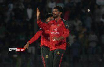 News Room Taskin Saif and Litton put Bangladesh 1 0