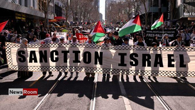 News Room : Tens of thousands march across world in support of Palestinians in Gaza