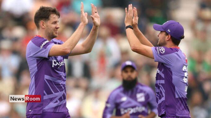 News Room : The Men’s 100: Graham Clark’s last-ball six clinches thriller for Northern Superchargers