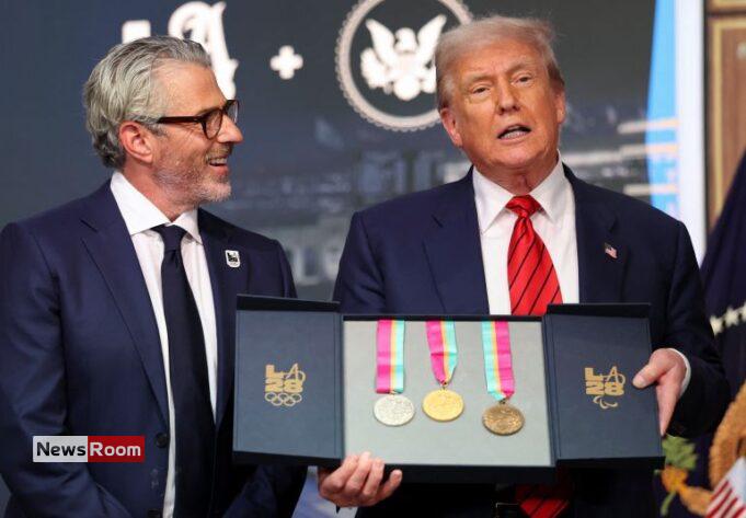 News Room : Trump appoints task force to ensure ‘safe, seamless’ LA Olympics