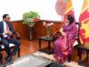 News Room : UNFPA rep pays farewell call on PM News Room UNFPA rep pays farewell call on PM