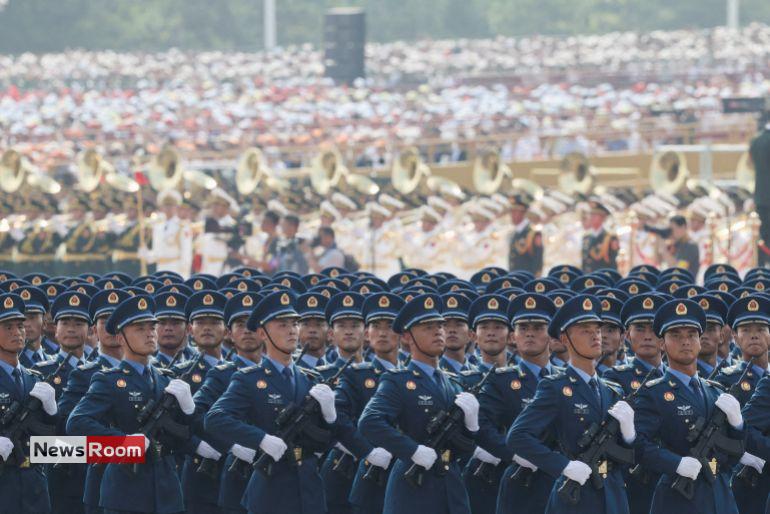 News Room : China’s Xi oversees massive military parade with