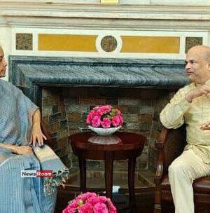 News Room Milinda Moragoda Meets Indian FM Nirmala Sitharaman