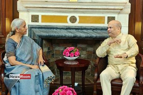 News Room : Milinda Moragoda Meets Indian FM Nirmala Sitharaman
