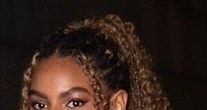 News Room : Beyonce’s girl Blue Ivy, 13, looks just like her famous mom as she supports grandma Tina Knowles at Angel Ball