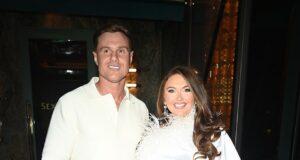 News Room : Charlotte Dawson and fiancé Matthew Sarsfield look happier than ever as they celebrate her birthday with Tulisa and friends – one year after sexting scandal left relationship ‘strained’