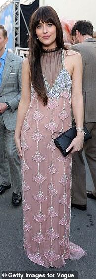 News Room : Dakota Johnson exudes glamour in beaded gown
