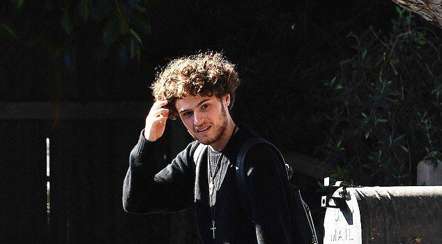 News Room Diane Keatons grieving son Duke 25 seen