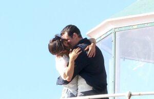 News Room : Don’t look, Dua Lipa! Callum Turner shares a passionate kiss with Monica Barbaro on the set of their racy romcom One Night Only