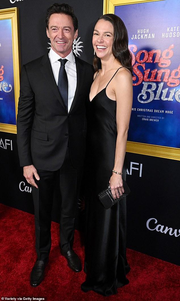 News Room : Hugh Jackman and Sutton Foster make red