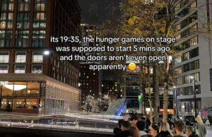 News Room : The Hunger Games stage adaptation is branded ‘a shambles’ as fans complain show started an hour late and finished at ’11:45pm’ after facing long queues to enter the brand-new venue