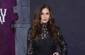 News Room : Catherine Zeta-Jones, 56, turns heads in daring black lace mini dress at Netflix’s Wednesday event