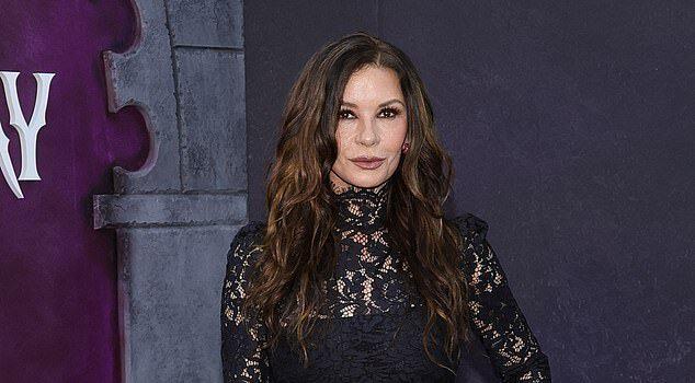 News Room : Catherine Zeta-Jones, 56, turns heads in daring black lace mini dress at Netflix’s Wednesday event News Room Catherine Zeta Jones 56 turns heads in daring