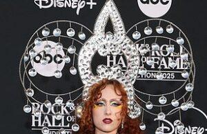News Room : Chappell Roan dons zaniest look yet as Taylor Momsen models X-rated dress at Rock ‘n’ Roll Hall of Fame induction