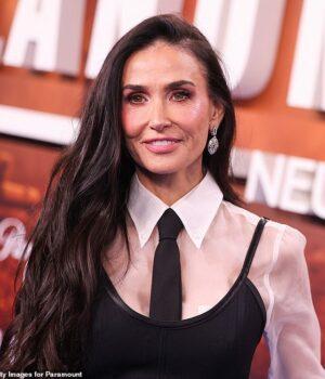 News Room Demi Moore 63 shows off her ageless