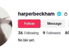 News Room : Harper Beckham officially joins TikTok as the teenager continues to build her brand
