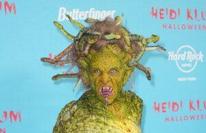 News Room : Heidi Klum the Halloween queen reveals latest costume as she morphs into iconic mythological character