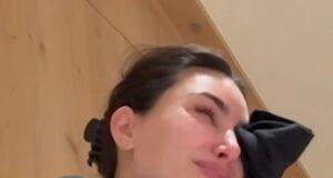 News Room : Kim Kardashian cries hysterically in video detailing her bar failure: ‘I feel like my brain is going to explode’