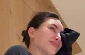 News Room : Kim Kardashian cries hysterically in video detailing her bar failure: ‘I feel like my brain is going to explode’ News Room Kim Kardashian cries hysterically in video detailing