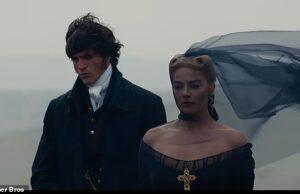 News Room : Margot Robbie and Jacob Elordi are star-crossed lovers Catherine and Heathcliff in intense new trailer for Emerald Fennell’s Wuthering Heights