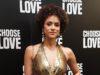 News Room Nathalie Emmanuel wows in a plunging gold