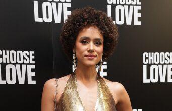 News Room Nathalie Emmanuel wows in a plunging gold
