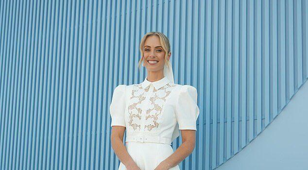 News Room Pretty as a princess Sylvia Jeffreys looks