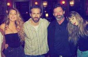 News Room : Taylor Swift and Hugh Jackman were ‘present’ when Ryan Reynolds ripped into tearful Justin Baldoni for ‘fat-shaming’ wife Blake Lively News Room Taylor Swift and Hugh Jackman were present