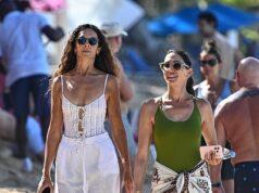 News Room : Cowell’s got the ex-factor! Music mogul spends the festive season in Barbados with fiancée Lauren Silverman… AND former partner Terri Seymour