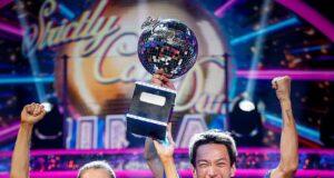 News Room : Ex-Lioness Karen Carney roars to Strictly victory as she lifts the Glitterball trophy while Tess Daly and Claudia Winkleman waltz off with tribute from Queen Camilla