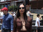 News Room : Model Tali Jatali and MAFS star Adrian Araouzou lead celebrity arrivals at Aperol Afloat party in Sydney News Room Model Tali Jatali and MAFS star Adrian