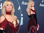 News Room : Paris Hilton takes the plunge in eye-popping outfit as she leads star parade at first US TikTok Awards