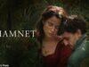 News Room : BRIAN VINER reviews Hamnet: Give Jessie an Oscar! Buckley turns in a tour de force as Shakespeare’s grieving wife in this deeply soulful weepie… Two actors in a lush garden setting for the production "Hamnet" with a contemplative mood.