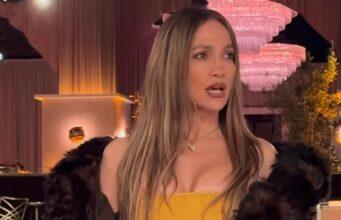 News Room : Jennifer Lopez pokes fun at her ex Ben Affleck’s couple nickname as she glams up for Golden Globes promo News Room Jennifer Lopez pokes fun at her ex