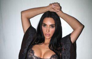 News Room Kim Kardashian flaunts her famous curves as
