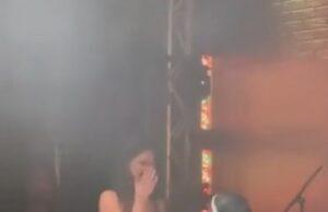 Unbelievable moment on stage as a young woman gets surprised and emotional during a heartfelt performance.