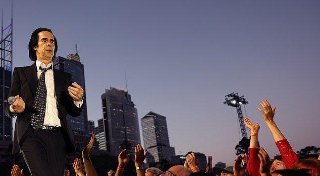News Room Nick Cave stuns at sold out Sydney concert