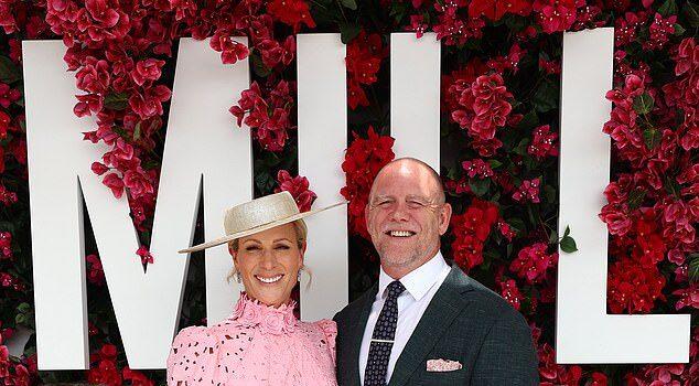 News Room Zara Tindall is the picture of elegance