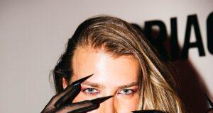 News Room : Christian Wilkins bares chest and dons long sheer gloves with razor sharp nails as he steps out in edgy ensemble at Peggy Gou’s VIP DJ set in Sydney