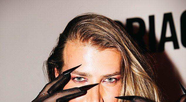 News Room : Christian Wilkins bares chest and dons long sheer gloves with razor sharp nails as he steps out in edgy ensemble at Peggy Gou’s VIP DJ set in Sydney News Room Christian Wilkins bares chest and dons long