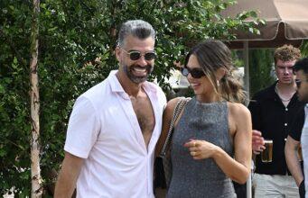 News Room Danny look away MAFS Bec spotted having