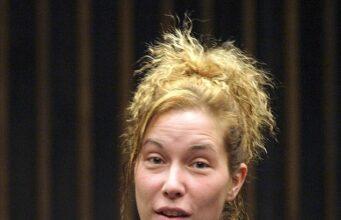 News Room : Eminem’s ex-wife Kim Scott seen in bodycam footage of DUI arrest after careening her Range Rover into truck News Room Eminems ex wife Kim Scott seen in bodycam