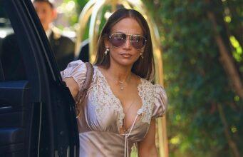 News Room Jennifer Lopez 56 looks radiant in plunging