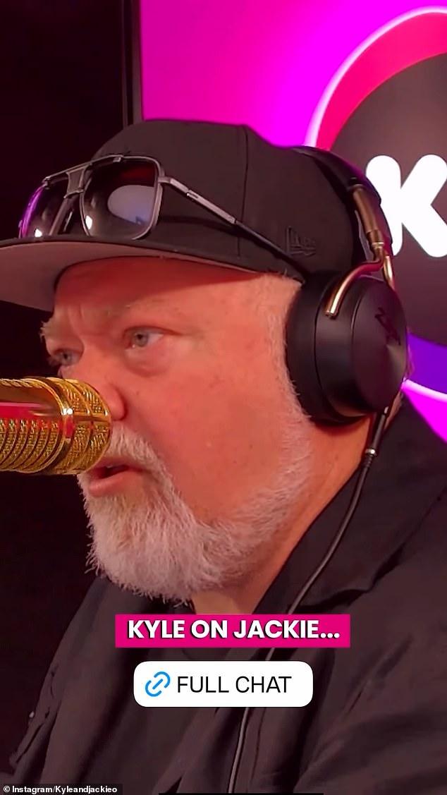 News Room : Kyle Sandilands shares remorse for explosive on-air