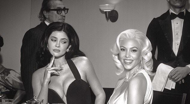 News Room Kylie Jenner and Kourtney Kardashian recreate iconic