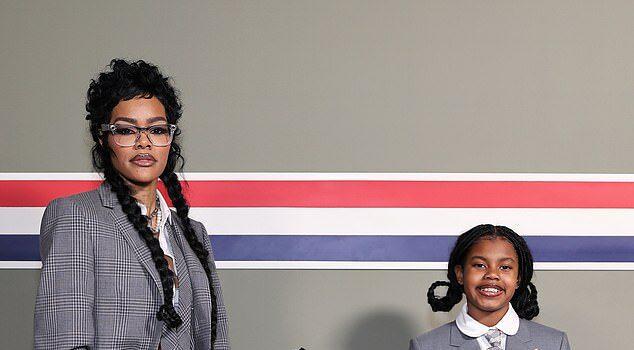 News Room Teyana Taylor coordinates with daughters Junie 10