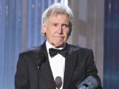 News Room : Harrison Ford gives sweet tribute to ‘beautiful’ wife Calista Flockhart as he tearfully accepts honor at Actor Awards 2026