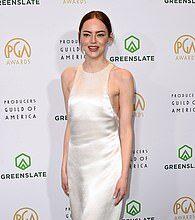 News Room Producers Guild Awards 2026 Emma Stone Elle