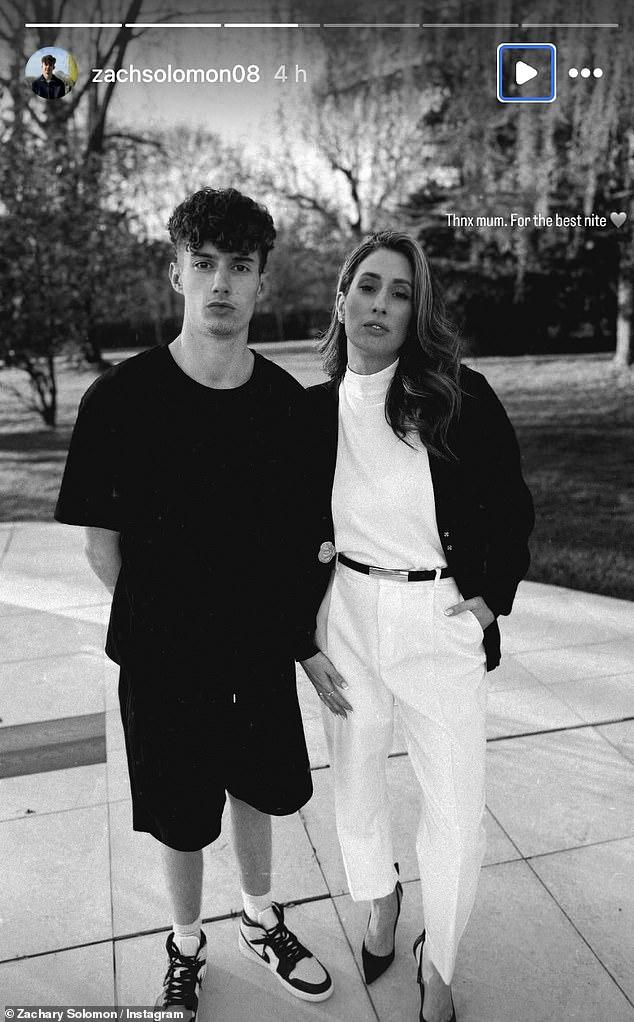 News Room : Stacey Solomon's son Zachary shares his first