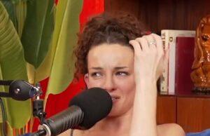 News Room Abbie Chatfield breaks down in tears as